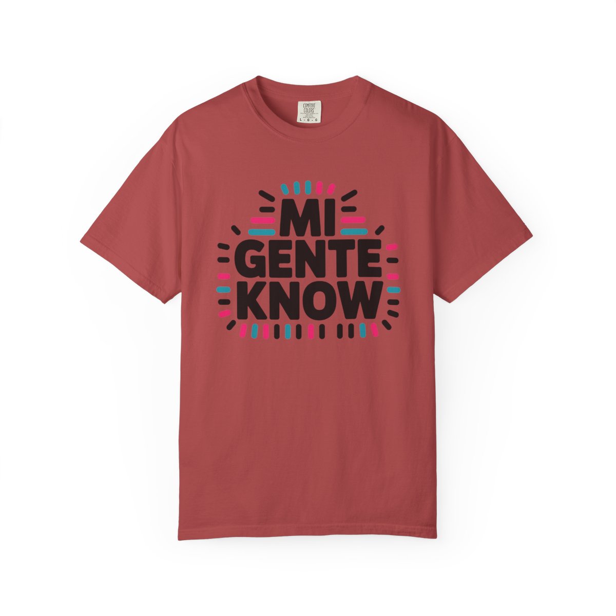 Mi Gente Know Shirt - Mexican Pride Tee  - Crimson