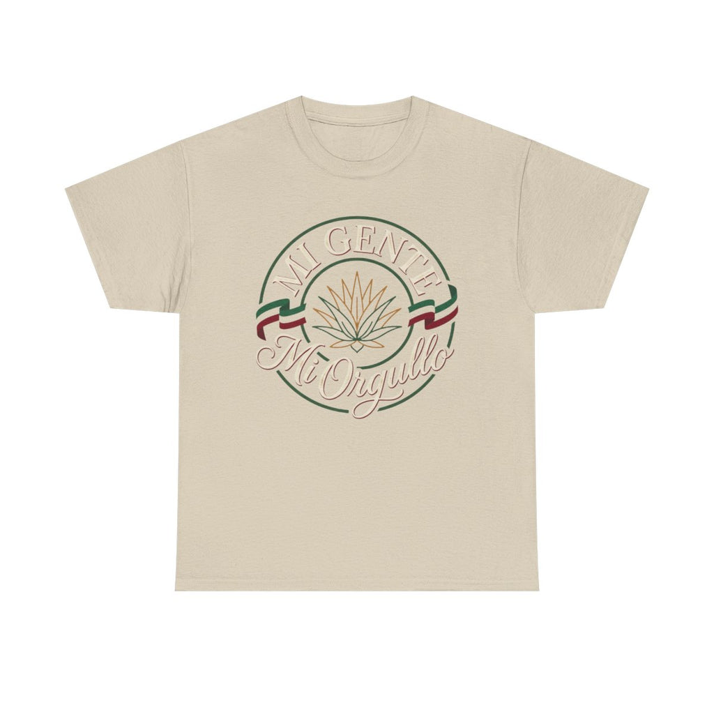 Mi Gente Mi Orgullo Shirt - Mexican Prid - Sand