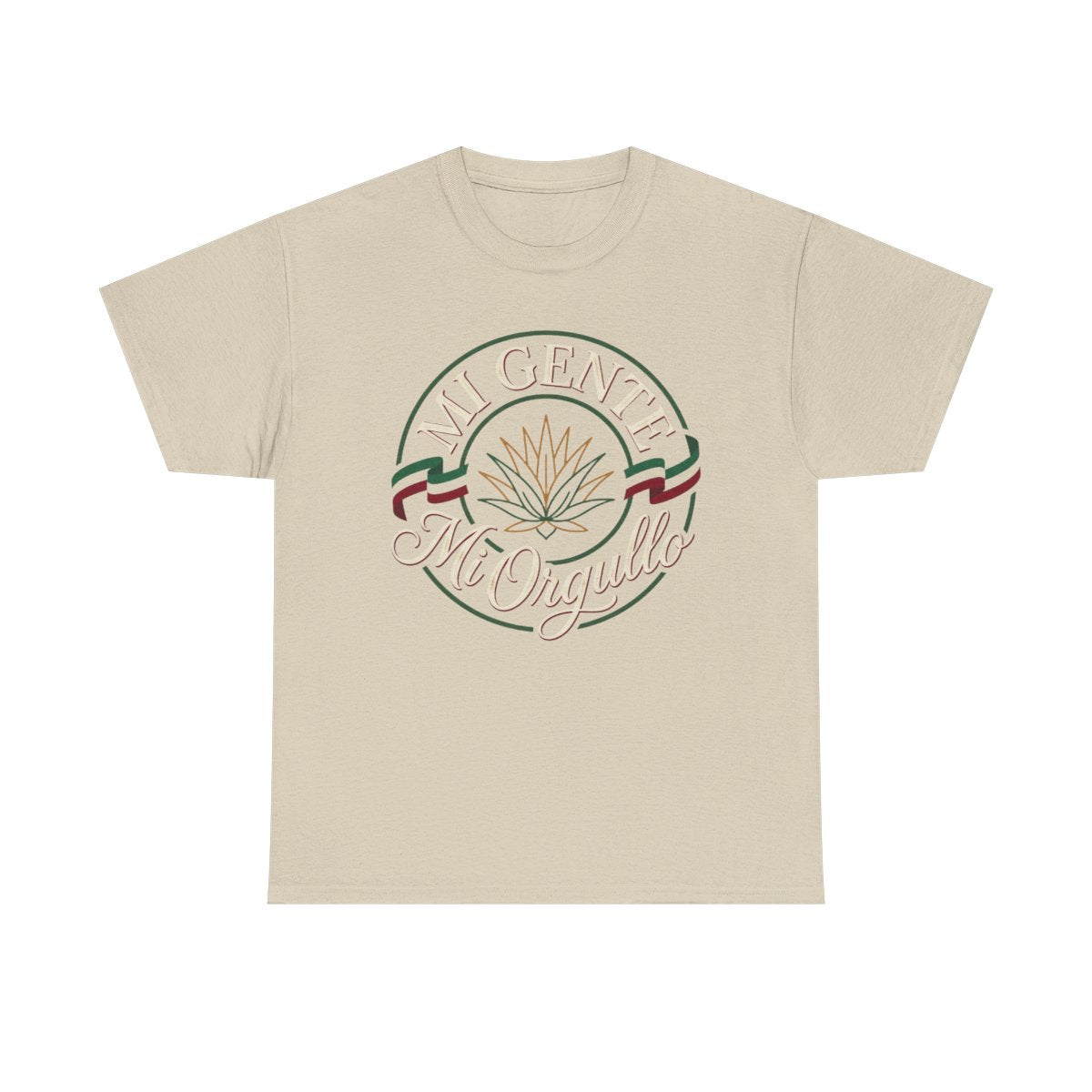 Mi Gente Mi Orgullo Shirt - Mexican Prid - Sand