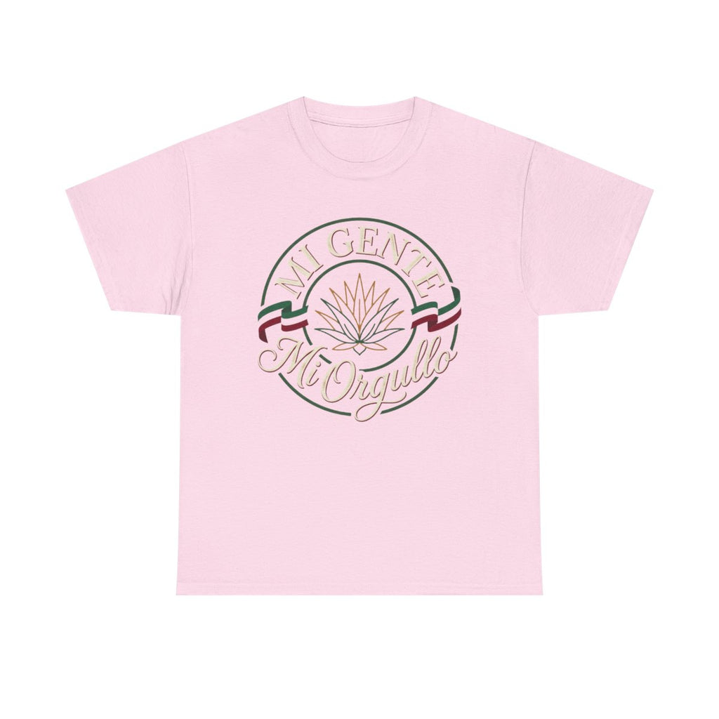 Mi Gente Mi Orgullo Shirt - Mexican Prid - Light Pink