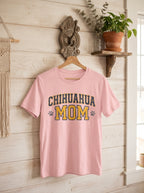 Chihuahua Mom Shirt - Varsity Style Dog Parent Gift Tee Est 2024
