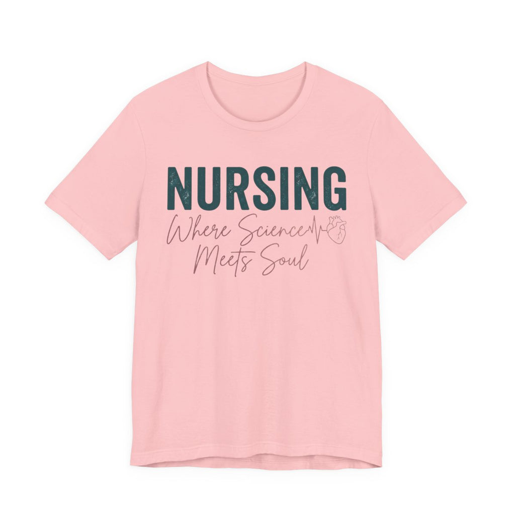 Nursing Science Meets Soul Shirt - Elega - Pink