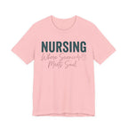 Nursing Science Meets Soul Shirt - Elega - Pink