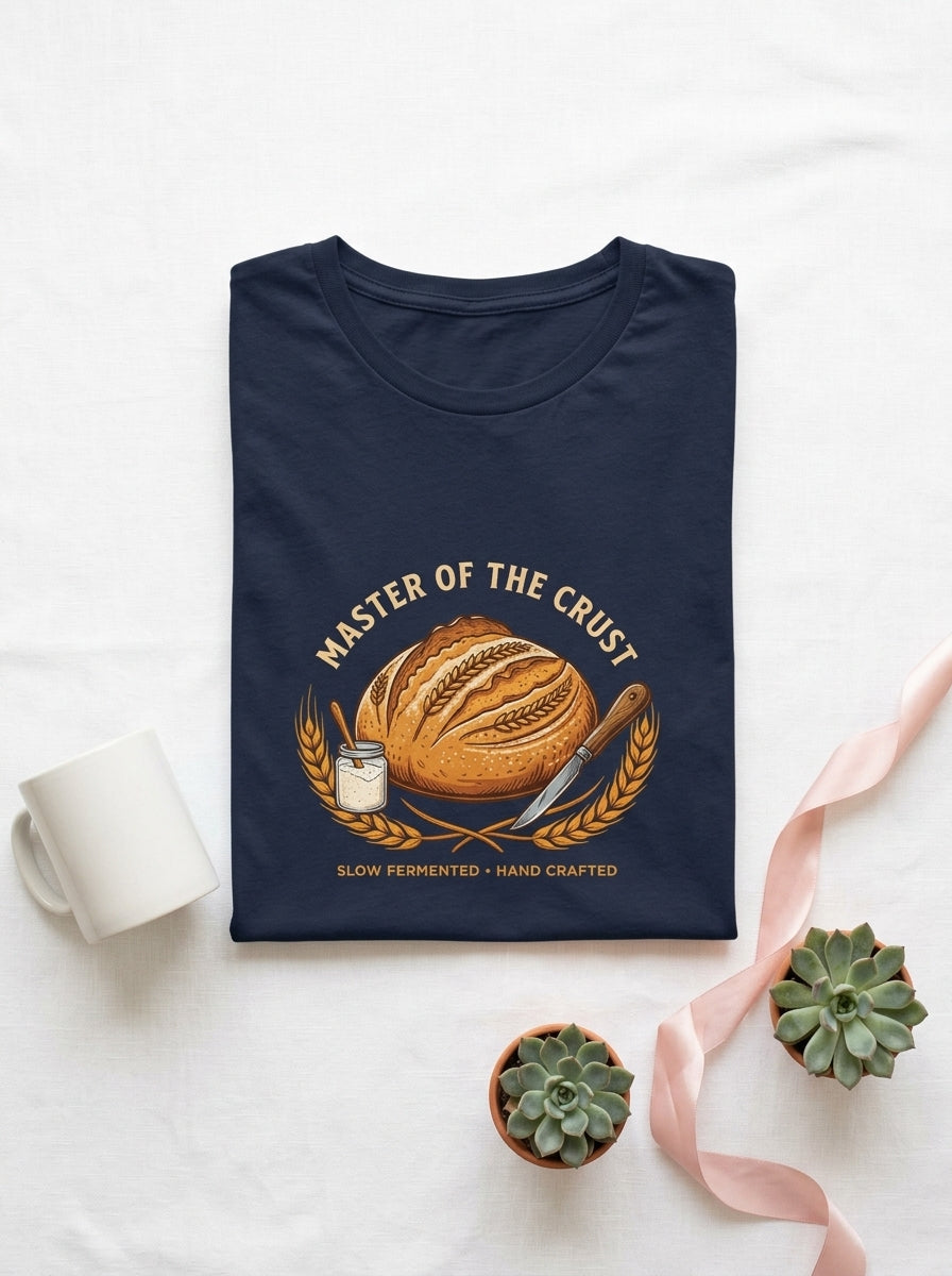 Women's Master of the Crust Sourdough Baker T-Shirt Gift