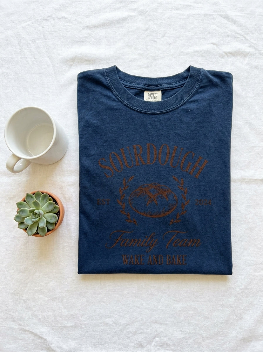 Sourdough Family Team Wake and Bake T-Shirt