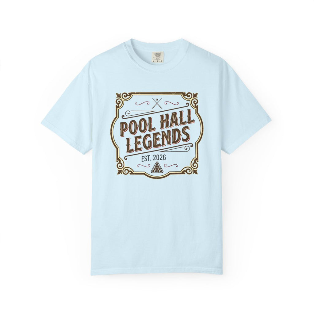 Pool Hall Legends Vintage Billiards T-Sh - Chambray