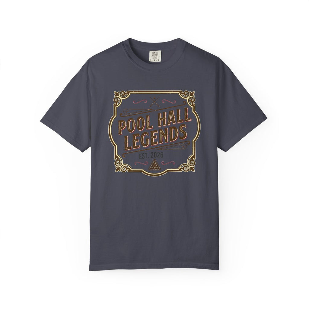 Pool Hall Legends Vintage Billiards T-Sh - Navy