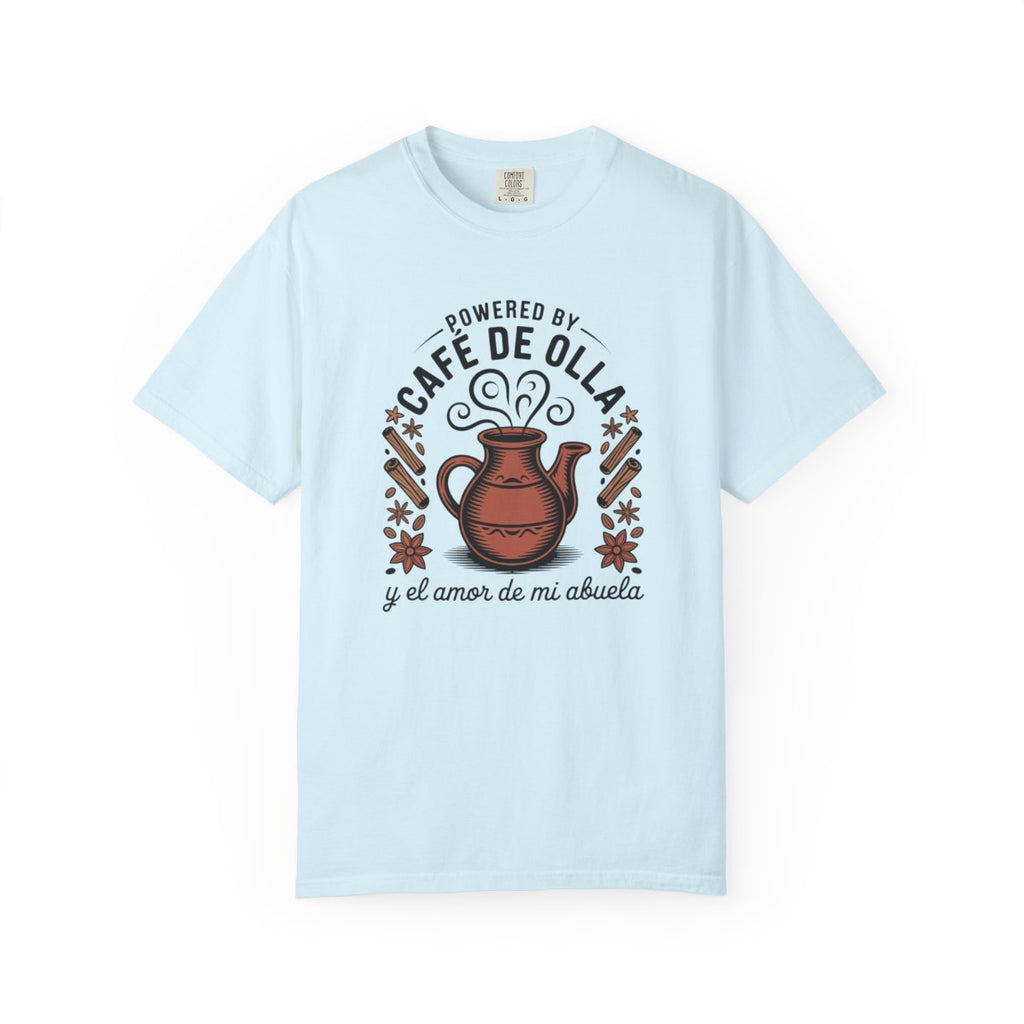 Powered by Café de Olla Shirt - Mexican  - Chambray