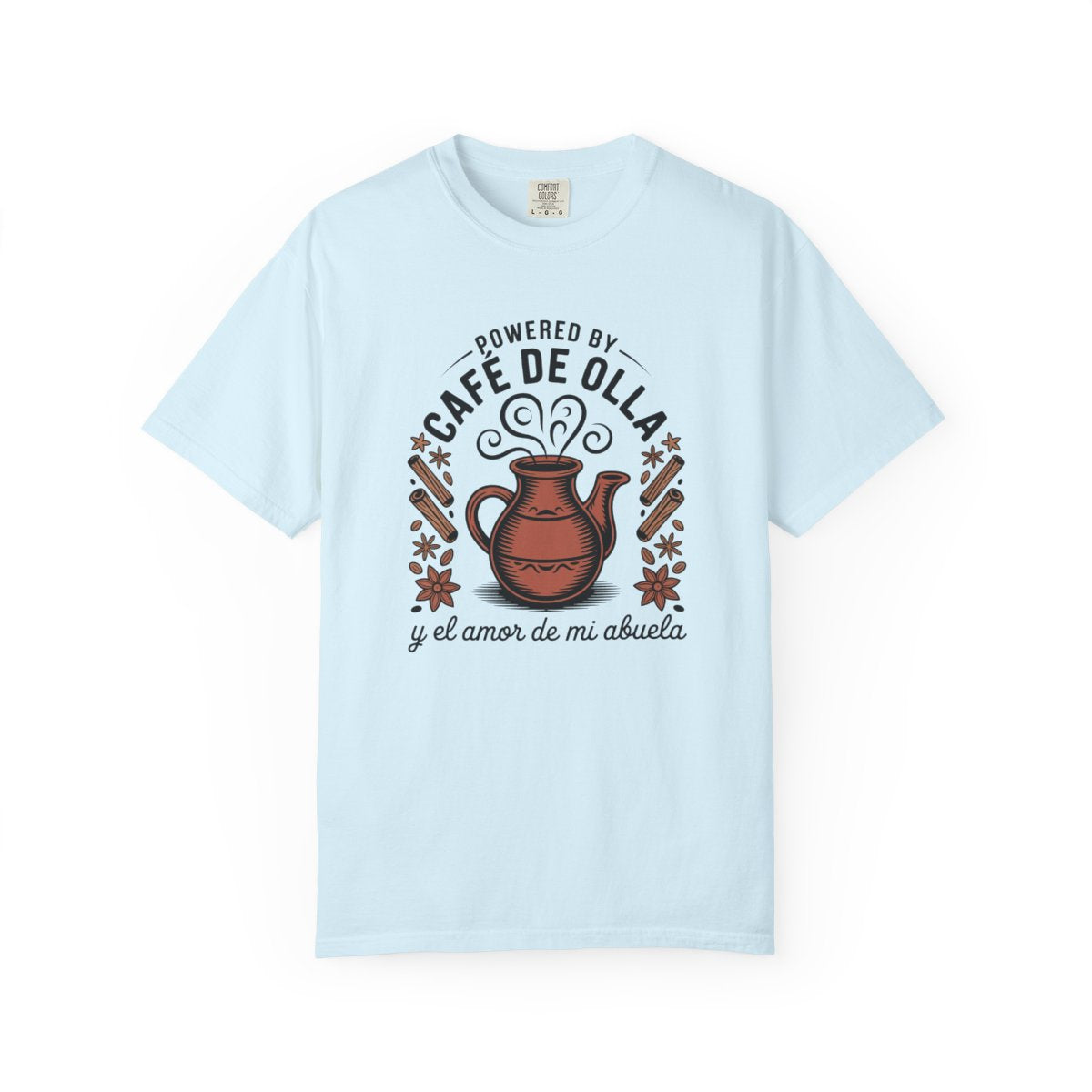 Powered by Café de Olla Shirt - Mexican  - Chambray