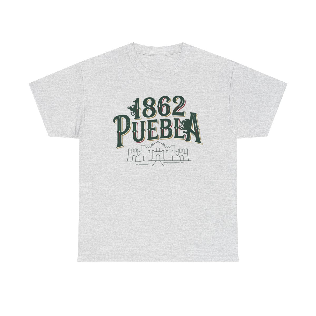 Puebla 1862 Cinco de Mayo Shirt - Histor - Ash