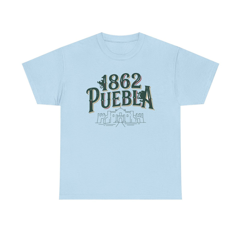 Puebla 1862 Cinco de Mayo Shirt - Histor - Light Blue