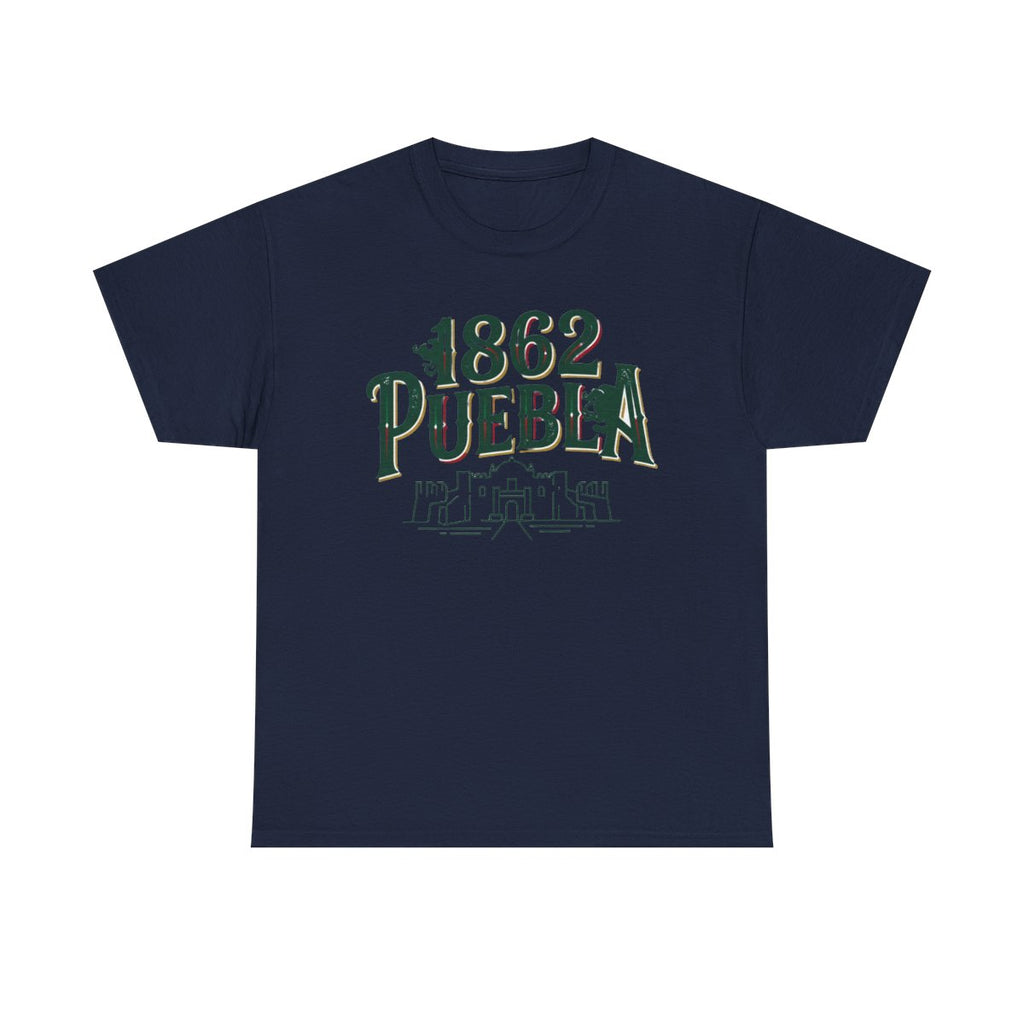 Puebla 1862 Cinco de Mayo Shirt - Histor - Navy