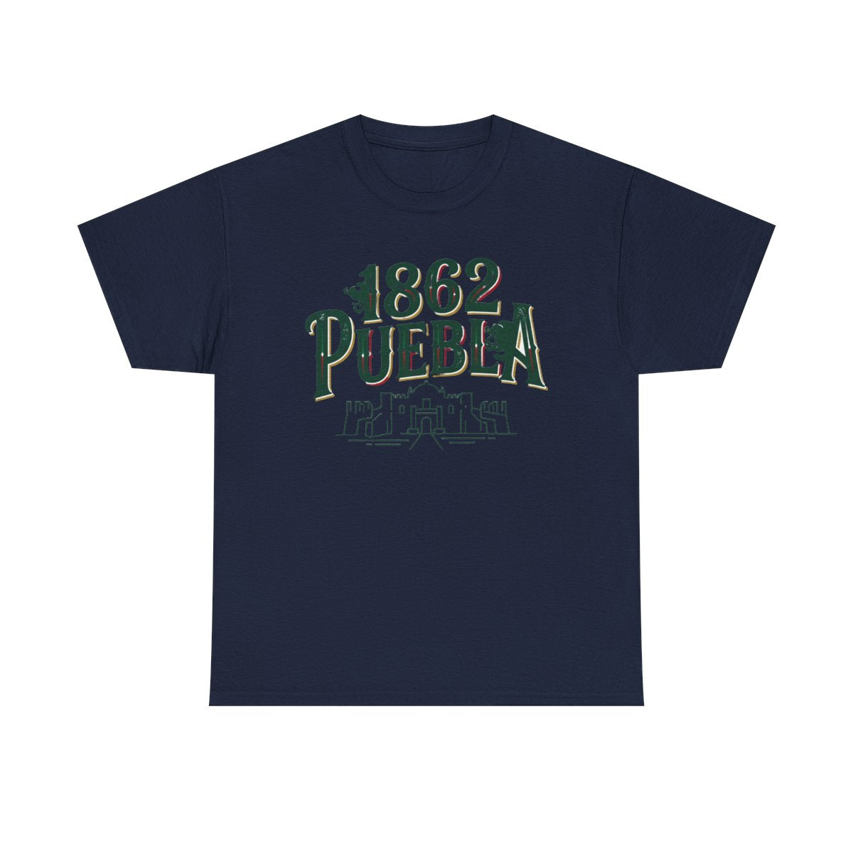 Puebla 1862 Cinco de Mayo Shirt - Histor - Navy