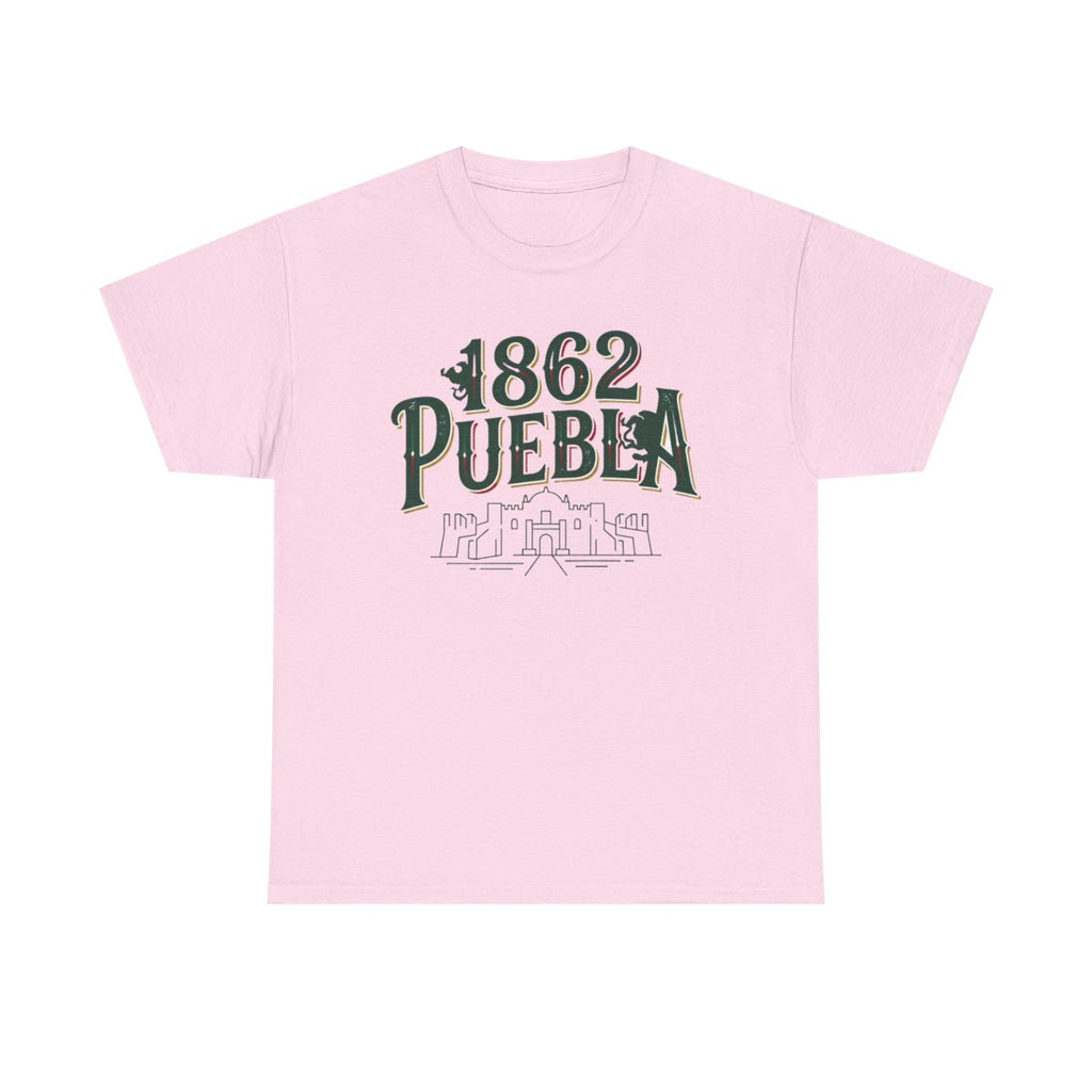 Puebla 1862 Cinco de Mayo Shirt - Histor - Light Pink
