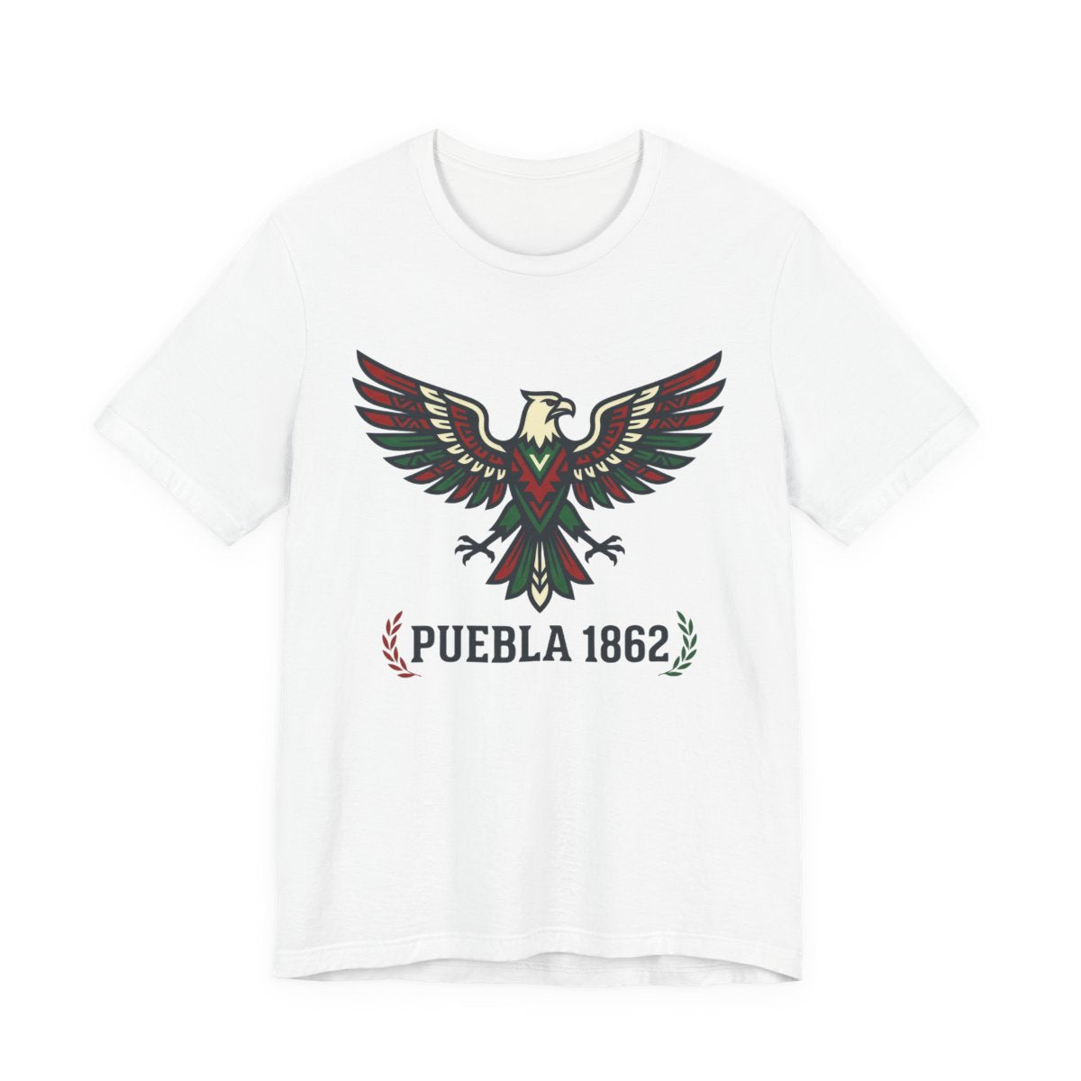 Puebla 1862 Cinco de Mayo Shirt - Mexica - White