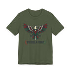 Puebla 1862 Cinco de Mayo Shirt - Mexica - Military Green