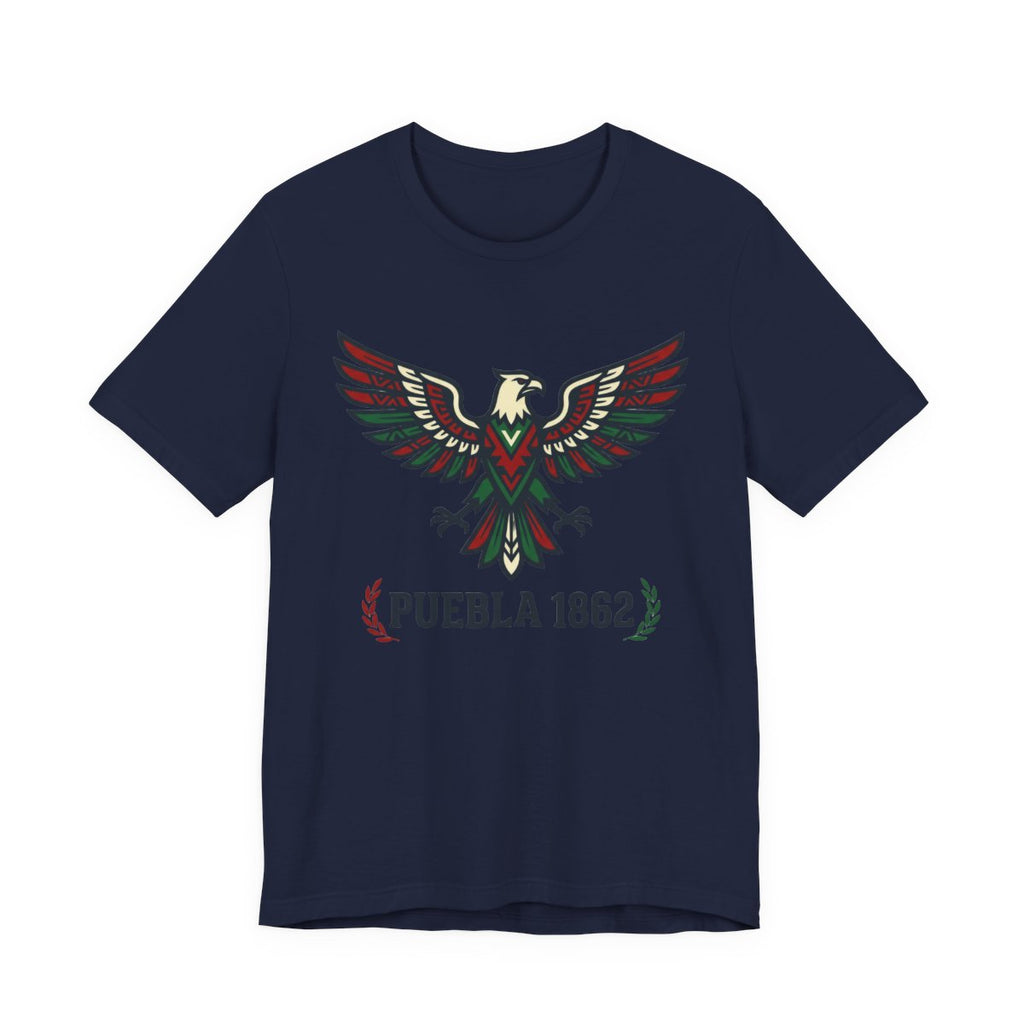 Puebla 1862 Cinco de Mayo Shirt - Mexica - Navy
