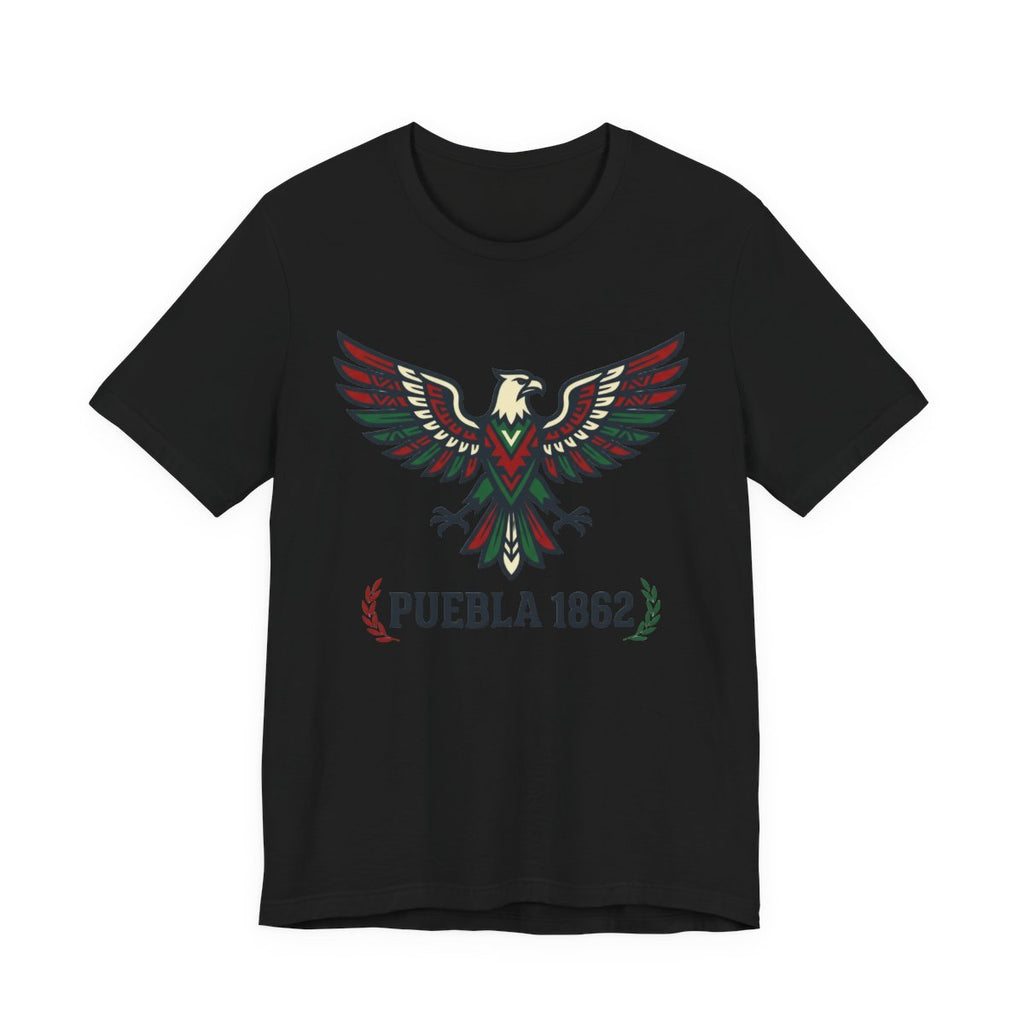 Puebla 1862 Cinco de Mayo Shirt - Mexica - Black