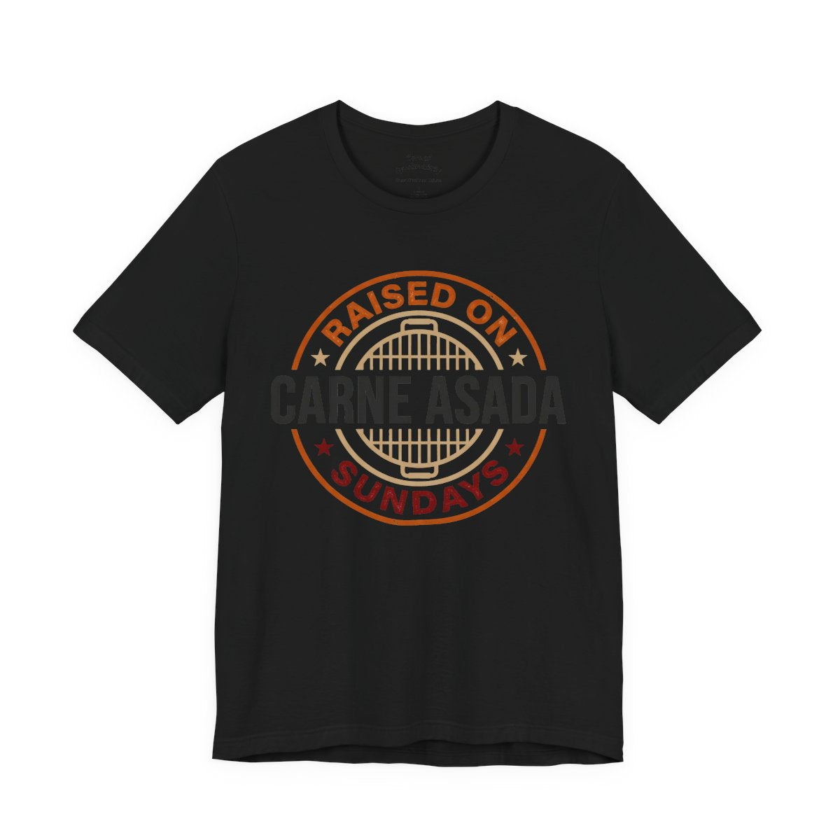 Raised on Carne Asada Sundays Shirt - Me - Black