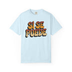 Sí Se Puede Shirt - Mexican Motivation T - Chambray