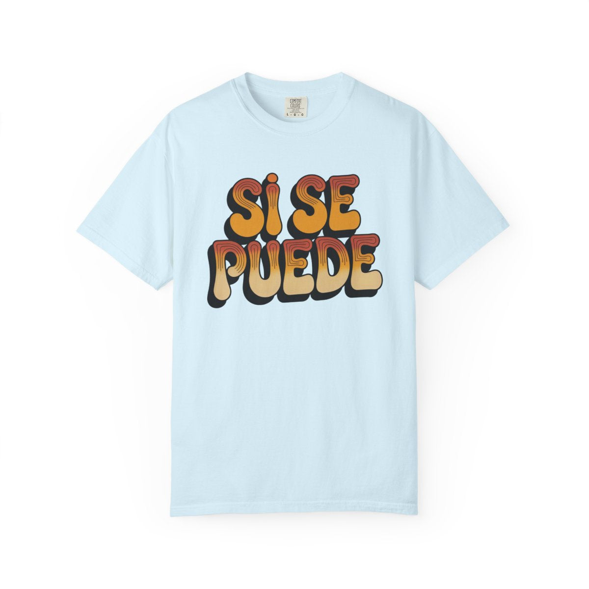 Sí Se Puede Shirt - Mexican Motivation T - Chambray