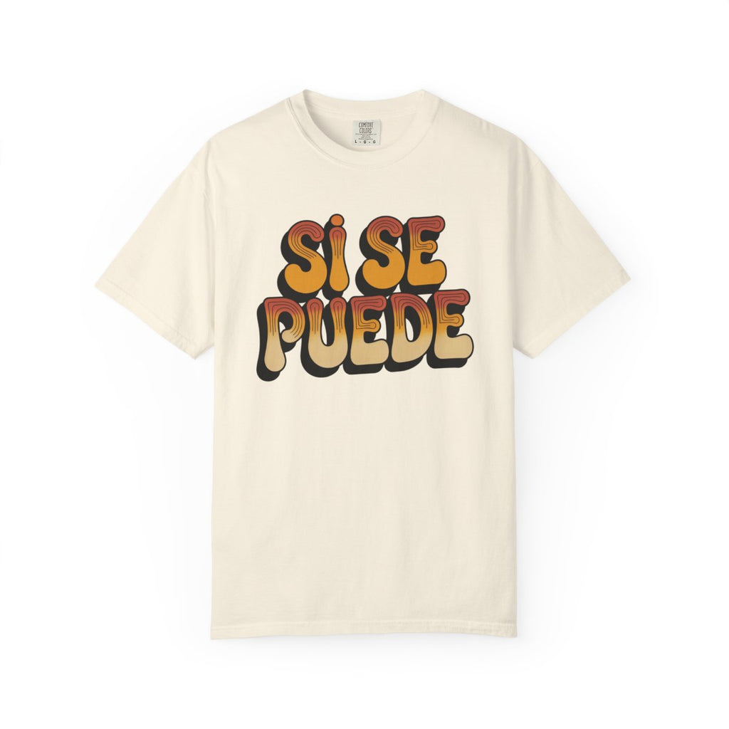 Sí Se Puede Shirt - Mexican Motivation T - Ivory