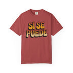 Sí Se Puede Shirt - Mexican Motivation T - Crimson