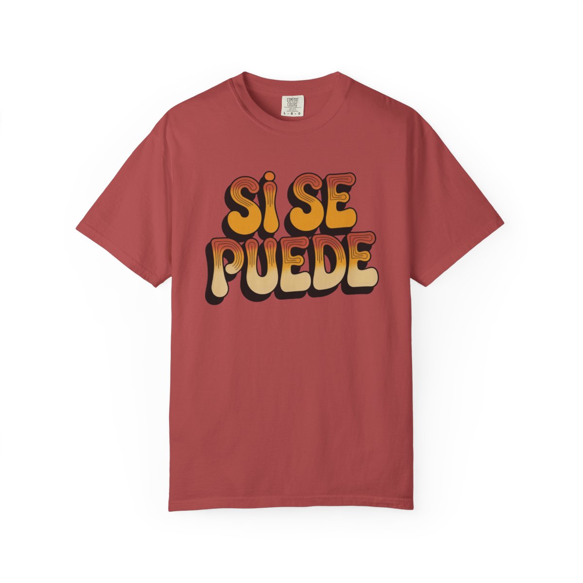 Sí Se Puede Shirt - Mexican Motivation T - Crimson