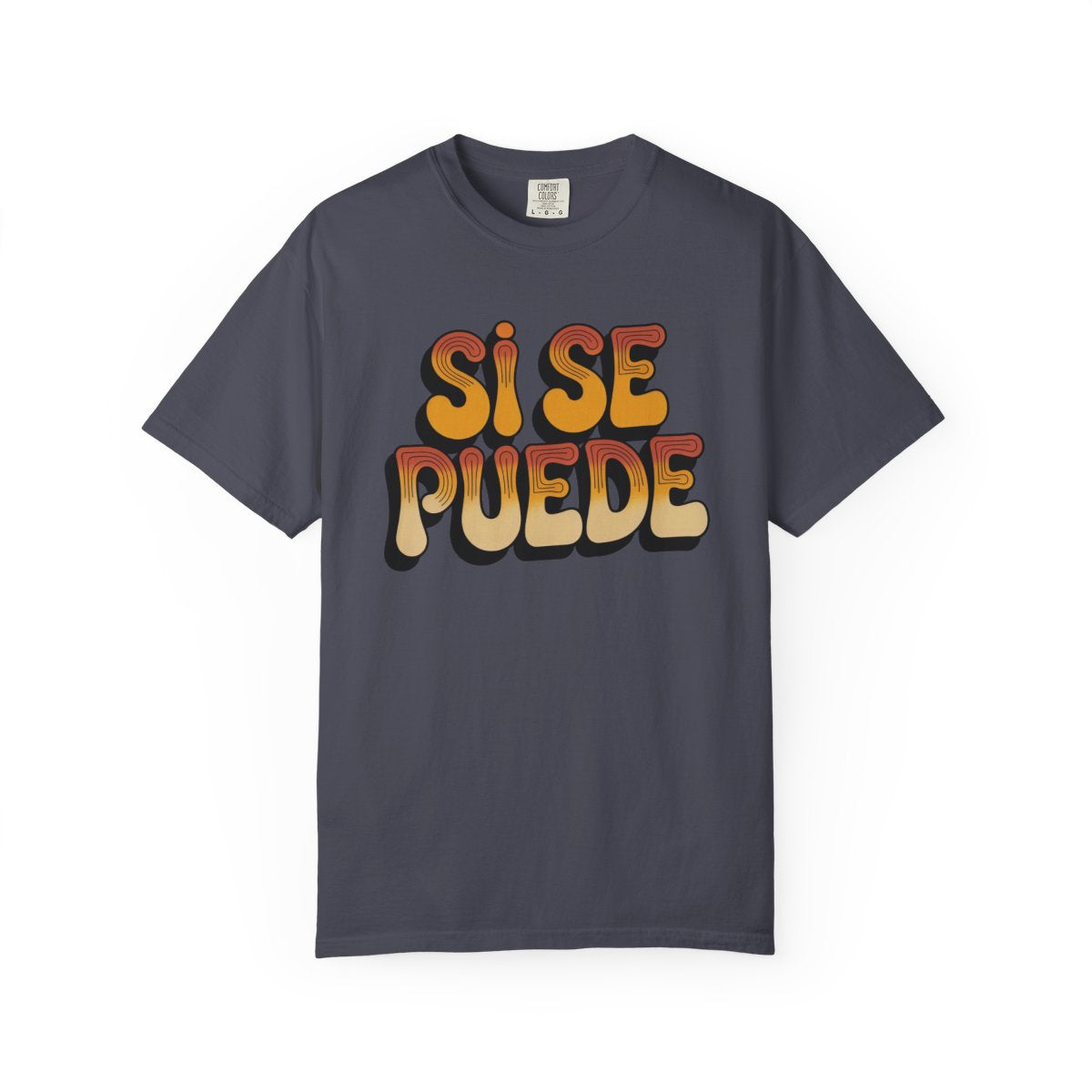 Sí Se Puede Shirt - Mexican Motivation T - Navy
