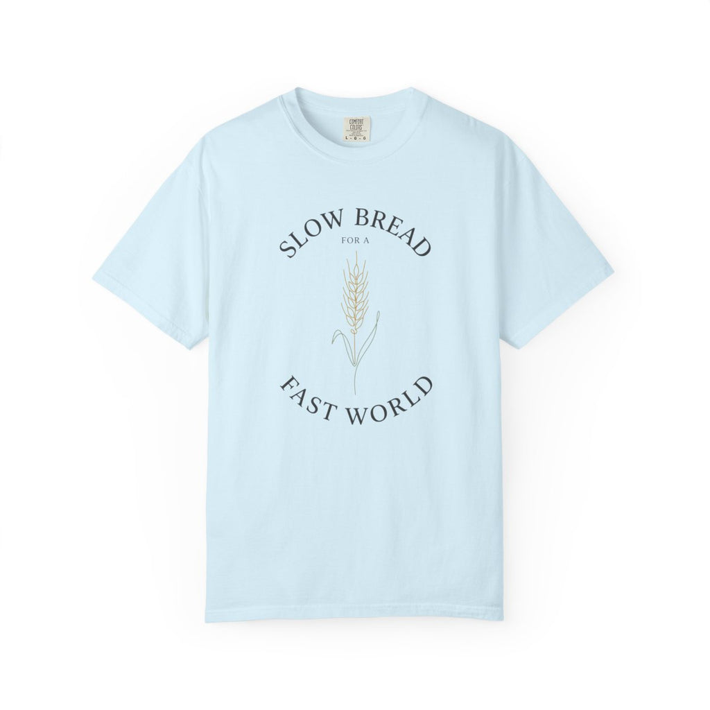 Slow Bread Fast World Shirt - Artisan So - Chambray