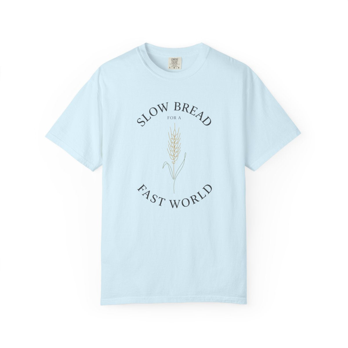 Slow Bread Fast World Shirt - Artisan So - Chambray