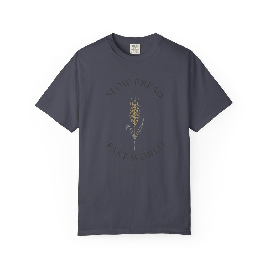 Slow Bread Fast World Shirt - Artisan So - Navy