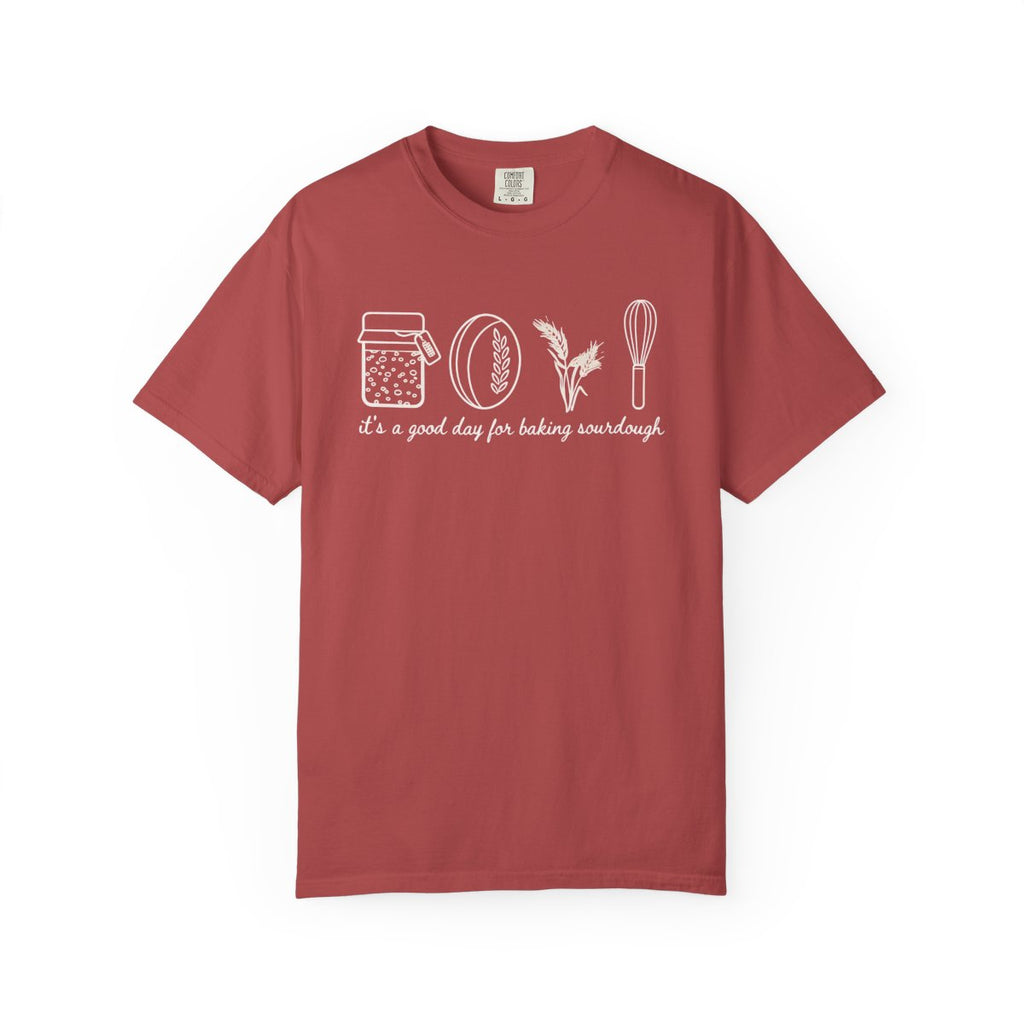 Sourdough Baking Shirt Funny Baker Gift  - Crimson