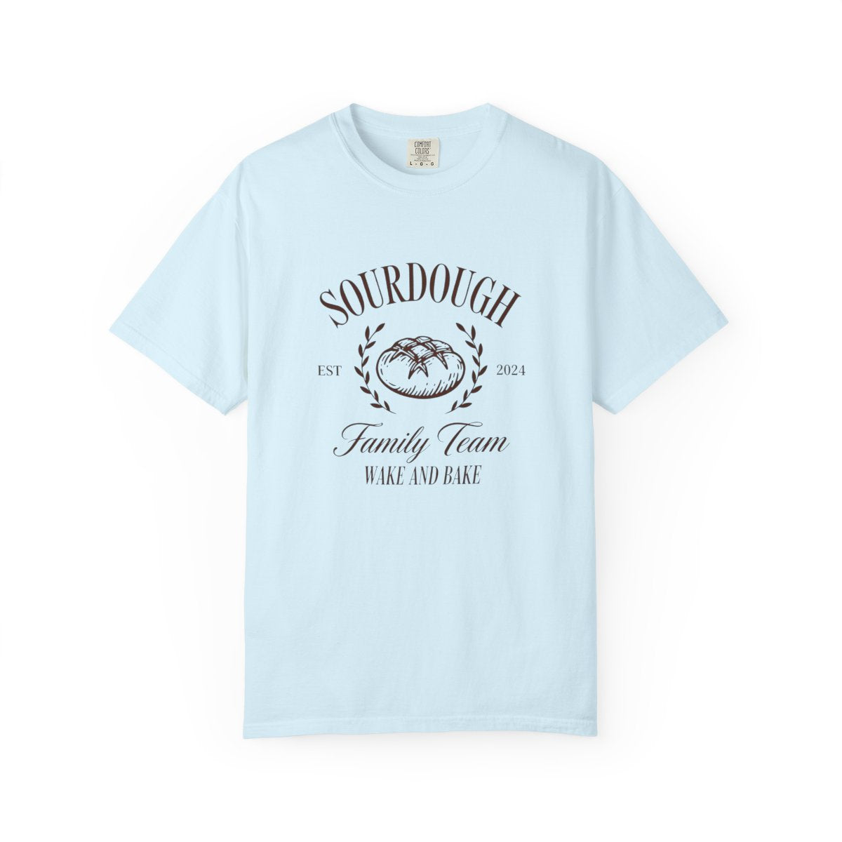 Sourdough Family Team Wake and Bake T-Sh - Chambray