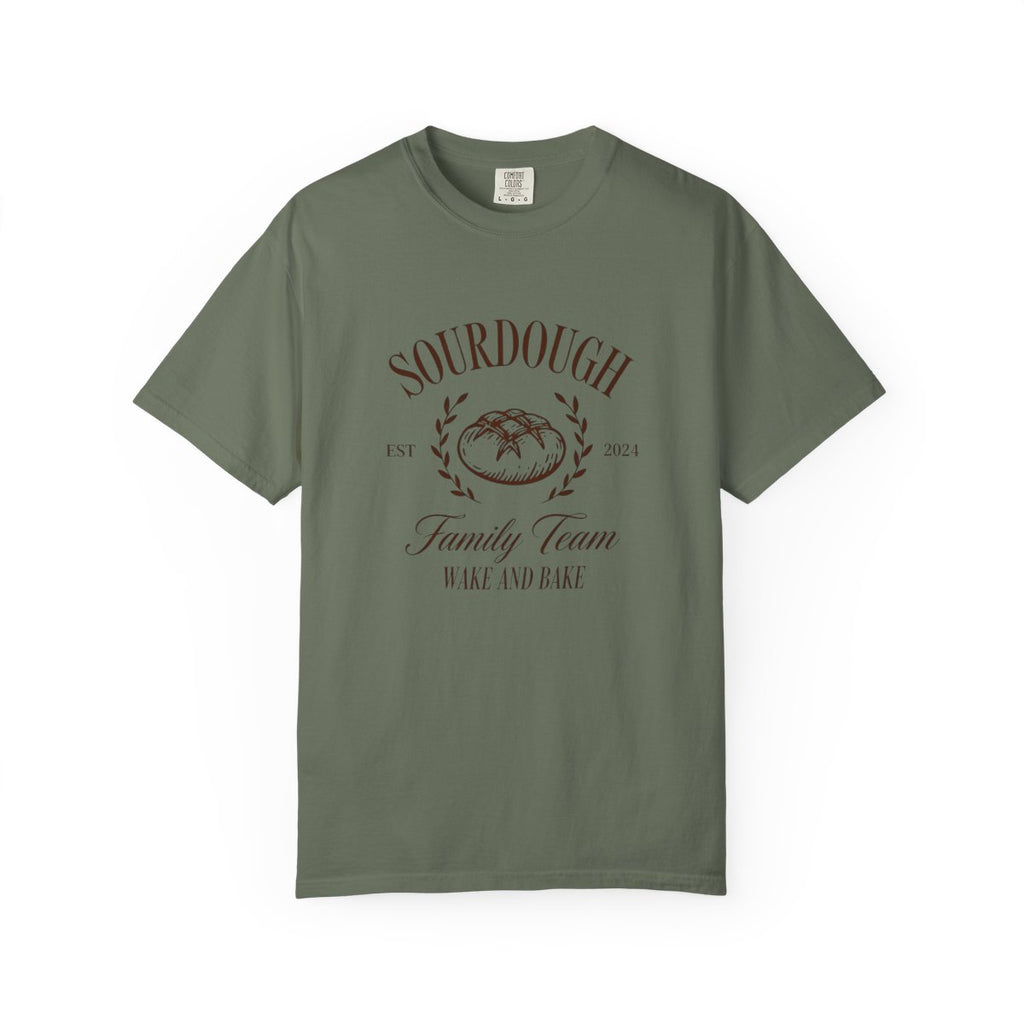 Sourdough Family Team Wake and Bake T-Sh - Moss