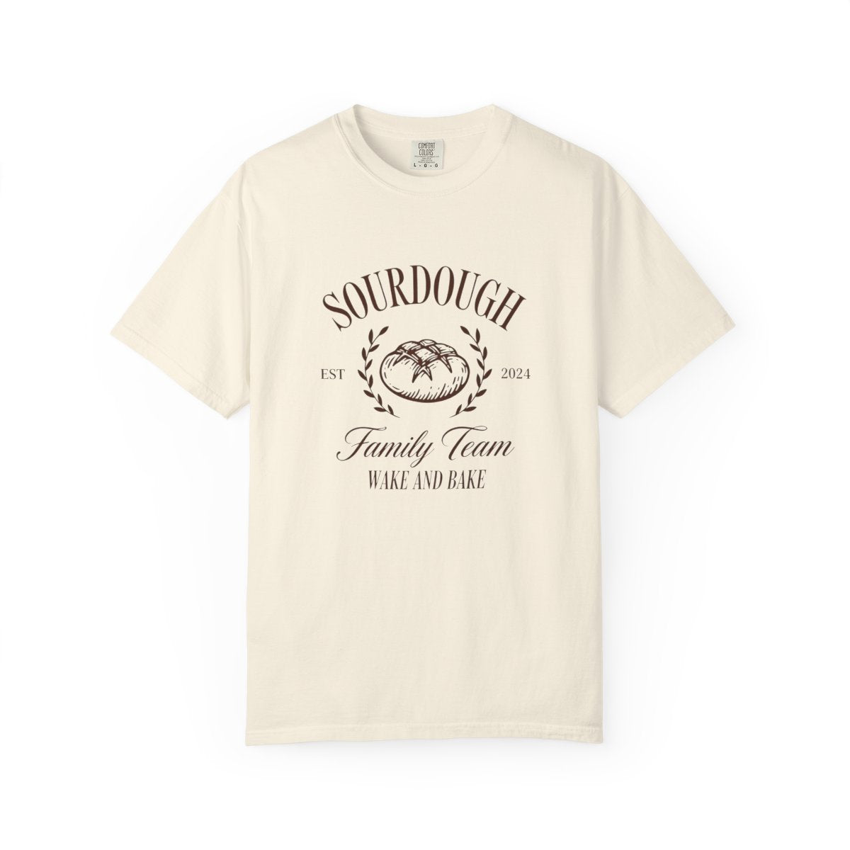 Sourdough Family Team Wake and Bake T-Sh - Ivory