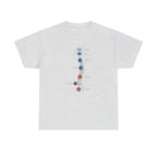 Subtle Body Chakra Spine Shirt - Energy  - Ash