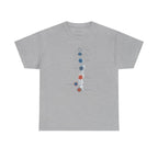 Subtle Body Chakra Spine Shirt - Energy  - Sport Grey