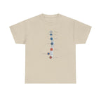 Subtle Body Chakra Spine Shirt - Energy  - Sand