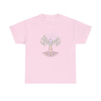 Tree of Life Chakra Shirt - Energy Body  - Light Pink