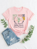NICU Nurse Shirt - Neonatal ICU Gift - Tiny Humans RN Tee