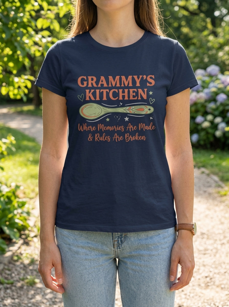 Women's Grammy's Kitchen Shirt Where Memories Are Made