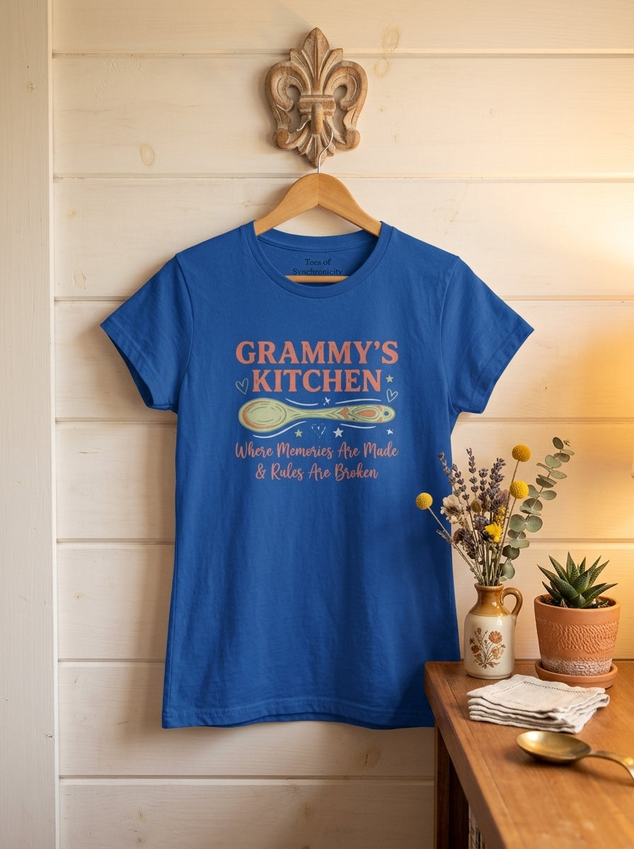 Women's Grammy's Kitchen Shirt Where Memories Are Made