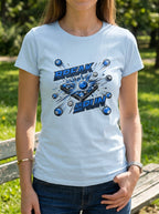 Women's Break and Run Billiards T-Shirt - Pool Player Domination Tee