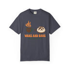 Wake and Bake Sourdough Shirt - Funny Br - Navy