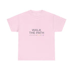 Walk The Path Chakra Shirt - Spiritual J - Light Pink