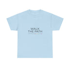 Walk The Path Chakra Shirt - Spiritual J - Light Blue