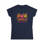 Women's Familia Forever T-Shirt Mexican  - Navy