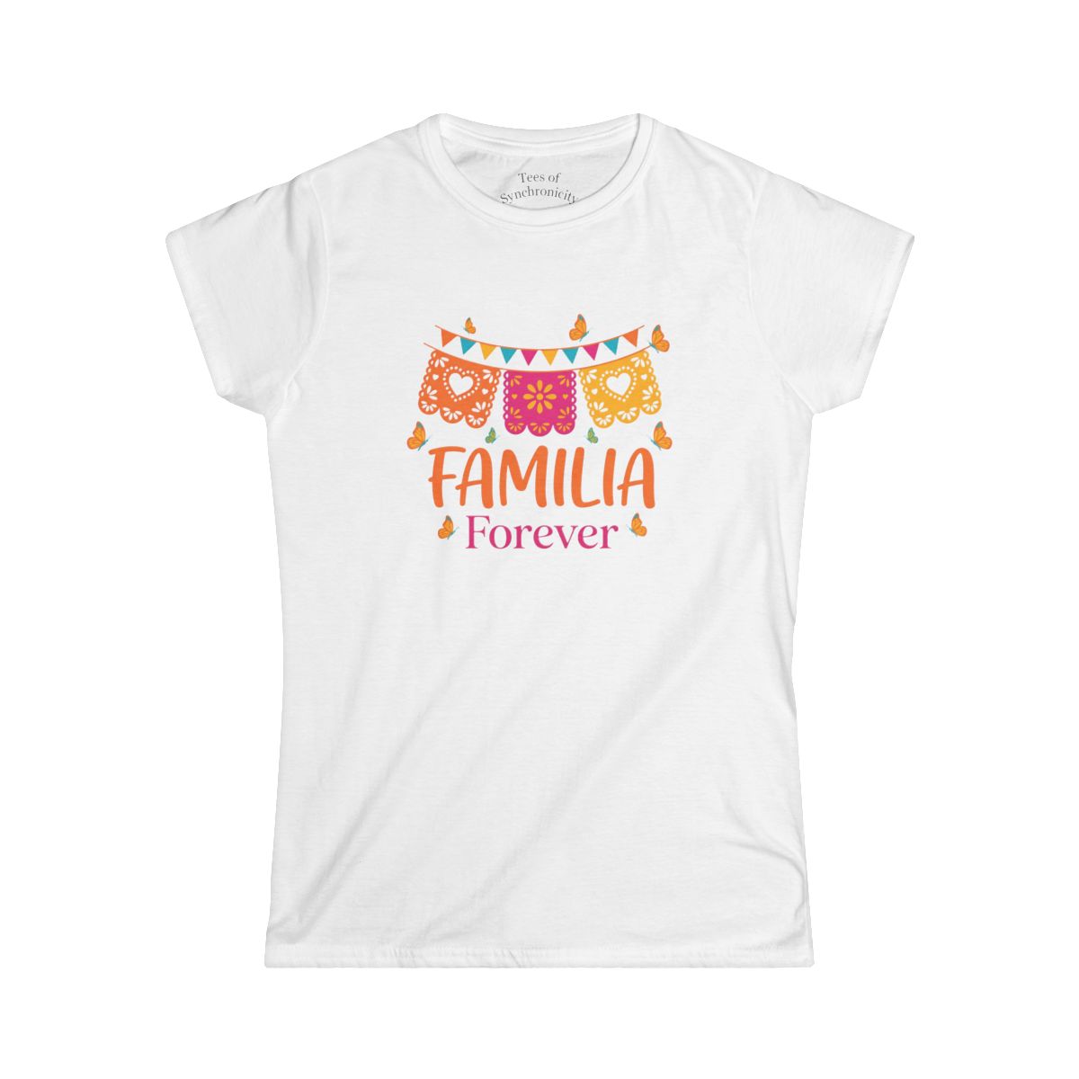 Women's Familia Forever T-Shirt Mexican  - White
