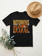 Notorious D.O.G. Shirt | Funny Dog Lover Rap Tee | 90s Hip Hop Style